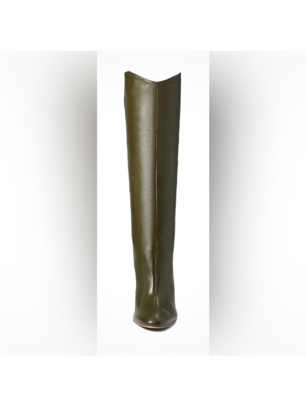 Schutz Gabrielle Knee High Boots - Military Green - Picture 2 of 4